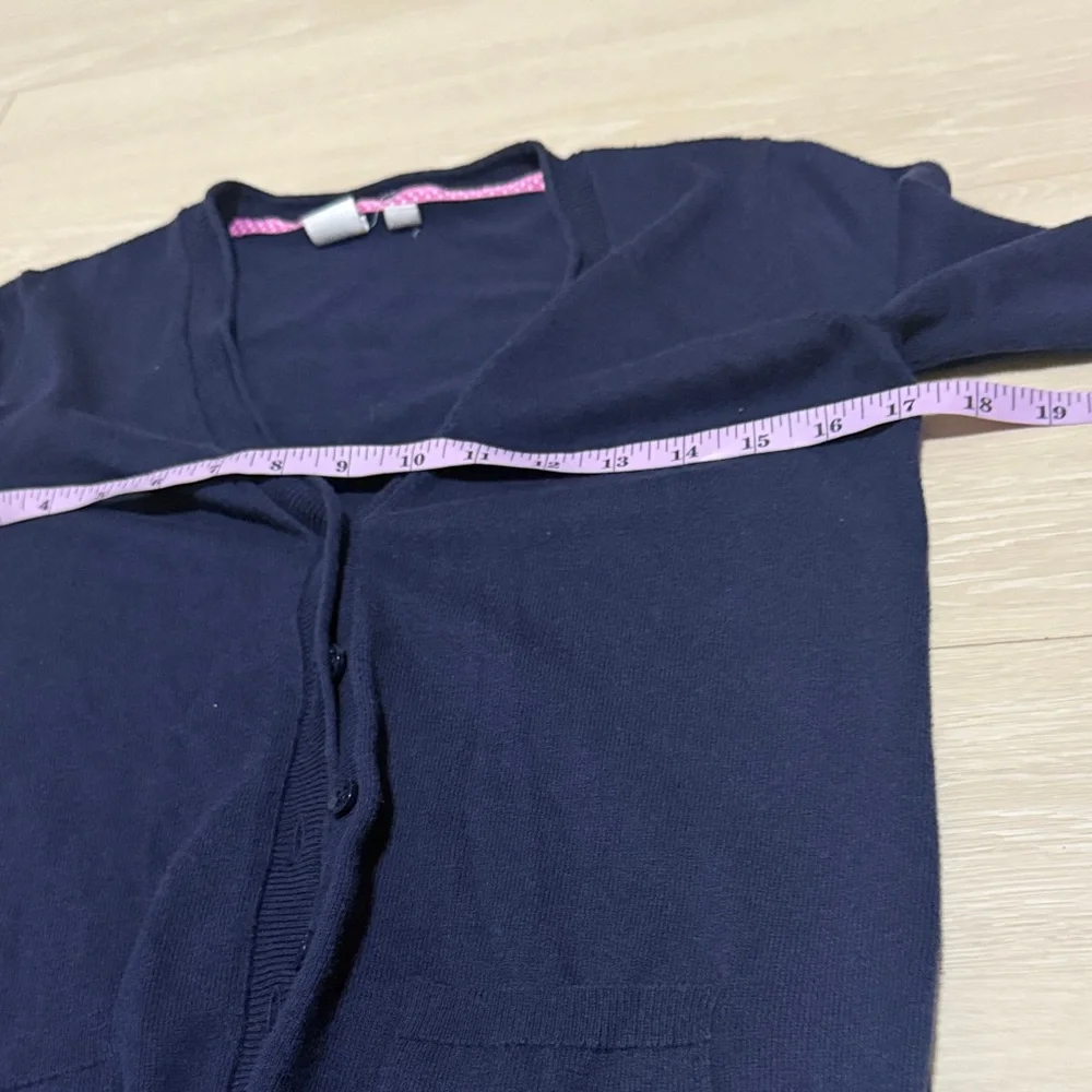 3/$10 GAP Dark Blue Kids Button Down Cardigan - Picture 5 of 7